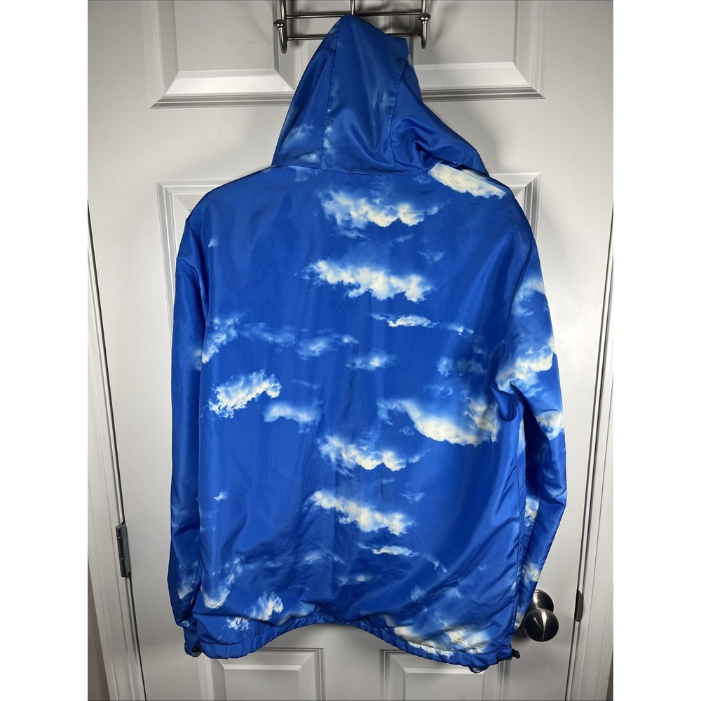 Vintage 1999 Black‎ Jack 1/4 Zip Sky Blue With Clouds Women's Medium - Picture 5 of 6
